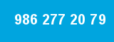 986 277 20 79